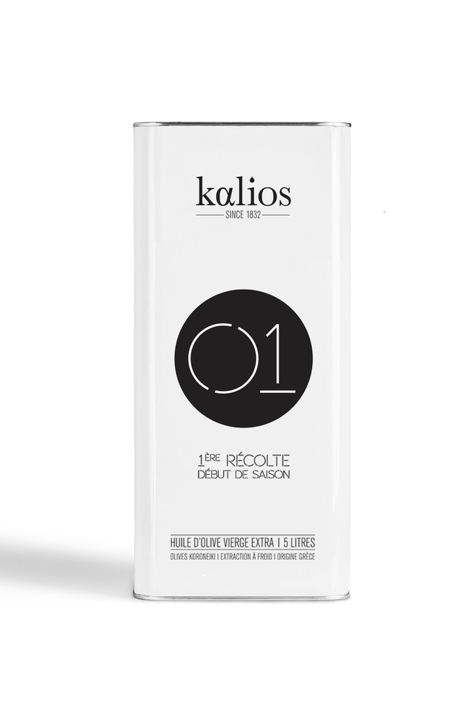 Huile d'olive Kalios v.e. Cuvée 01 Caractère - 5L
