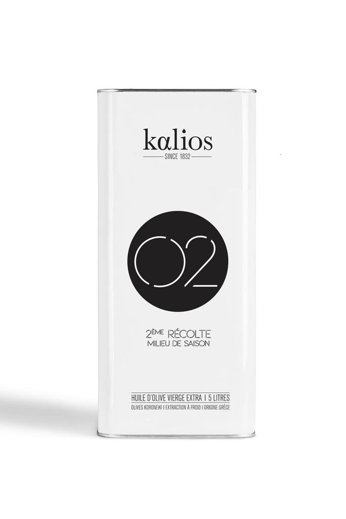 Huile d'olive Kalios v.e Cuvée 02 equilibre - 5L