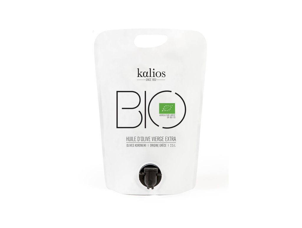 [KG-BIO-BIB] Huile d'olive Kalios v.e. BIO* Bib 2,5L