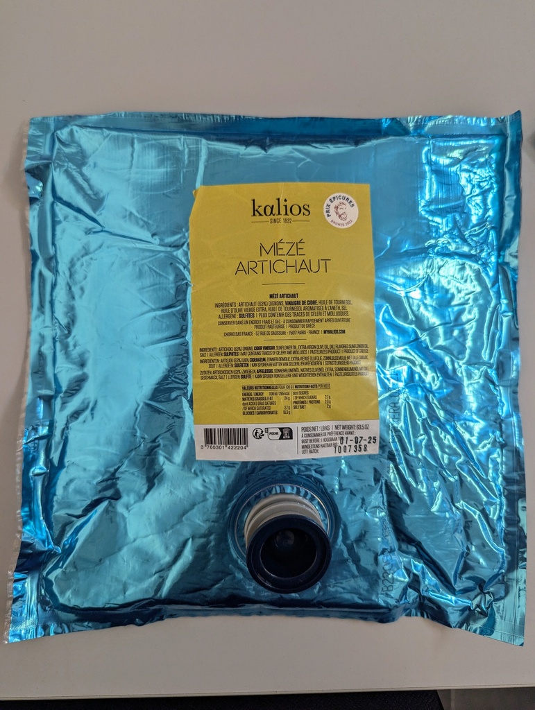[KG-MEZE-ARTI] Mézé Artichaut - 1,8Kg