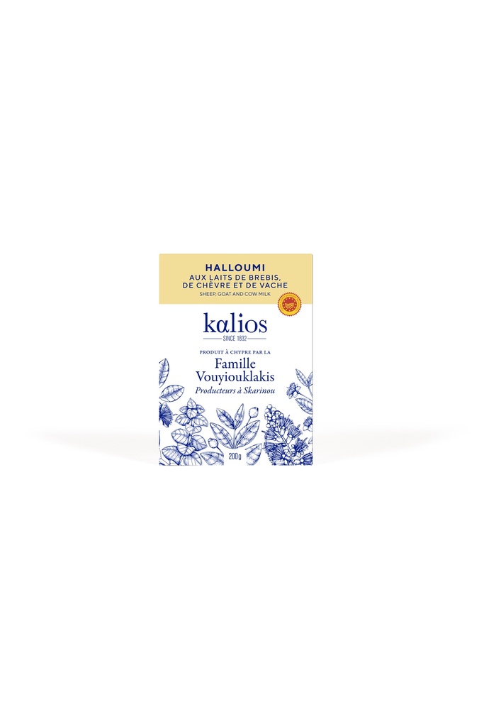 [K-HALOU] Halloumi KALIOS 200g Famille Vouyiouklakis