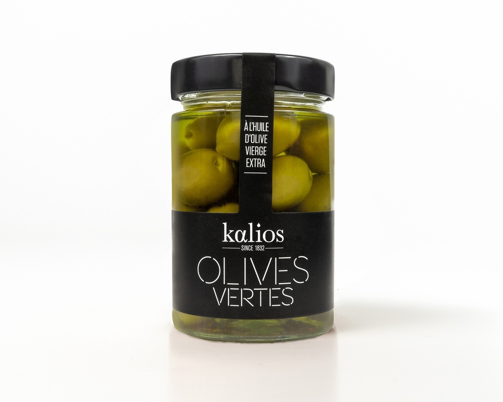 [KPOV-IOO] Olives CHALKIDIKI à l'huile - 180gr
