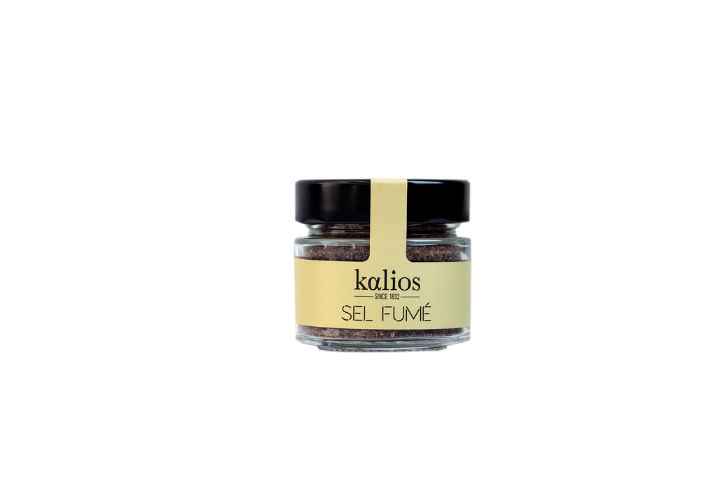 [K-SEL-FUM-90] Sel de mer fumé au bois de hetre Kalios - 90gr