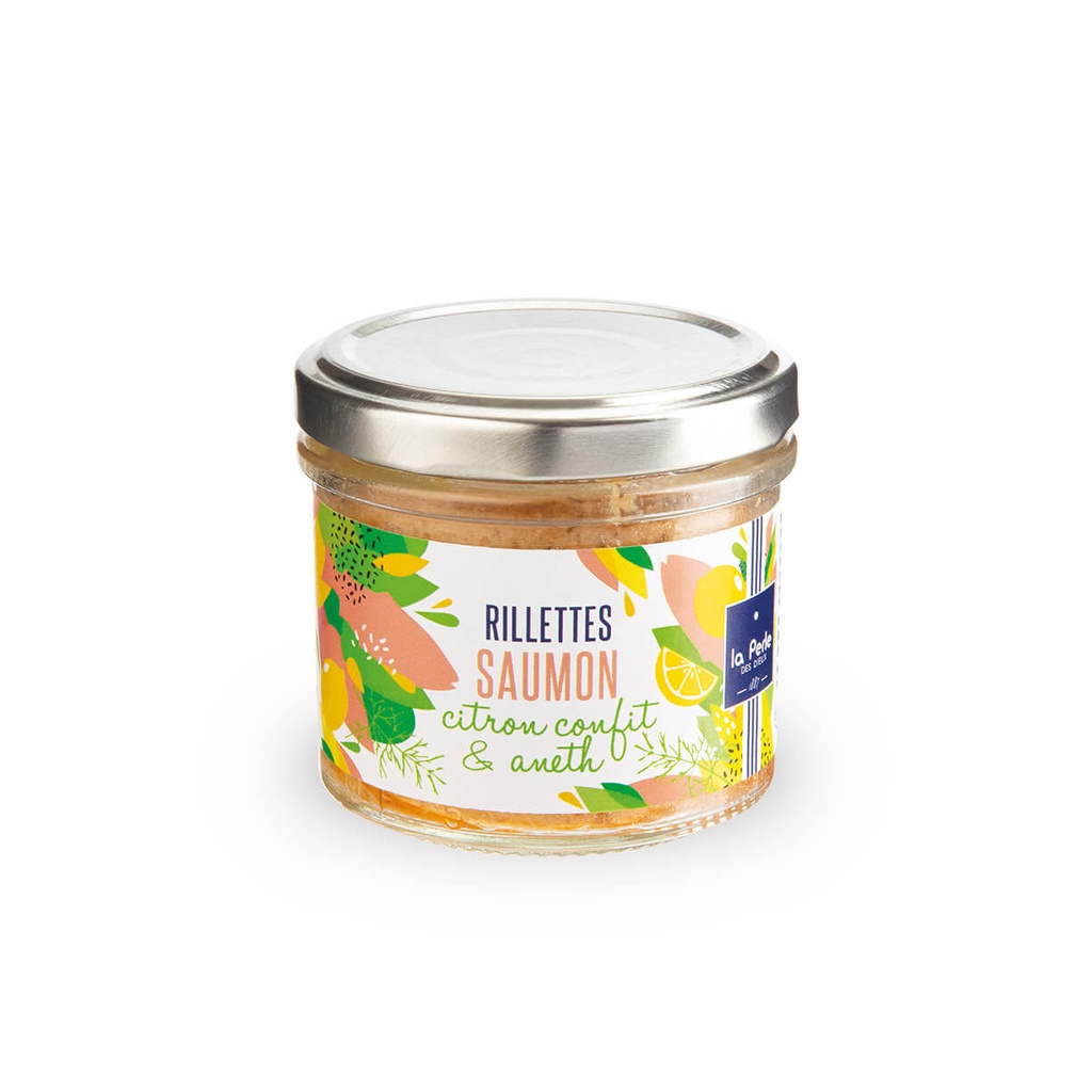 RILLETTES DE SAUMON CITRON CONFIT & ANETH