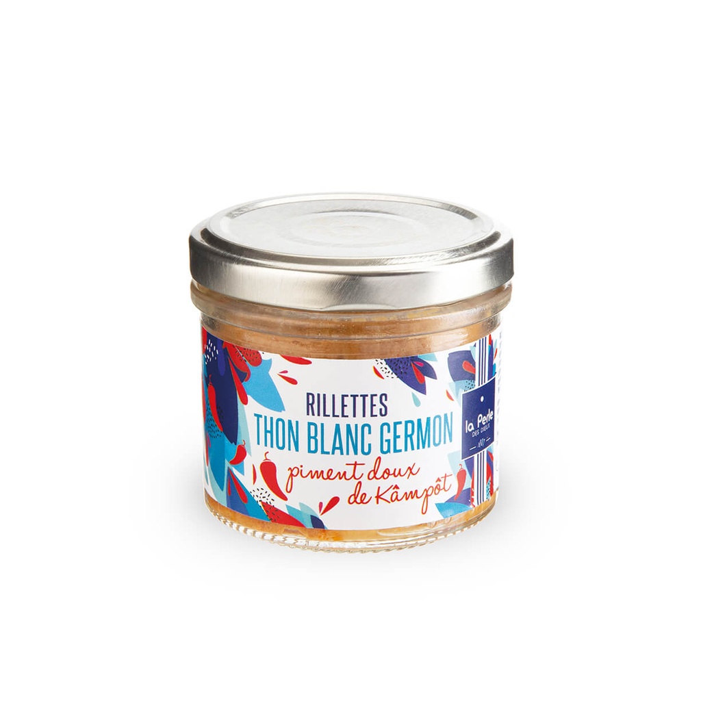[LPD-ERI004] RILLETTES DE THON PIMENT DOUX KAMPOT