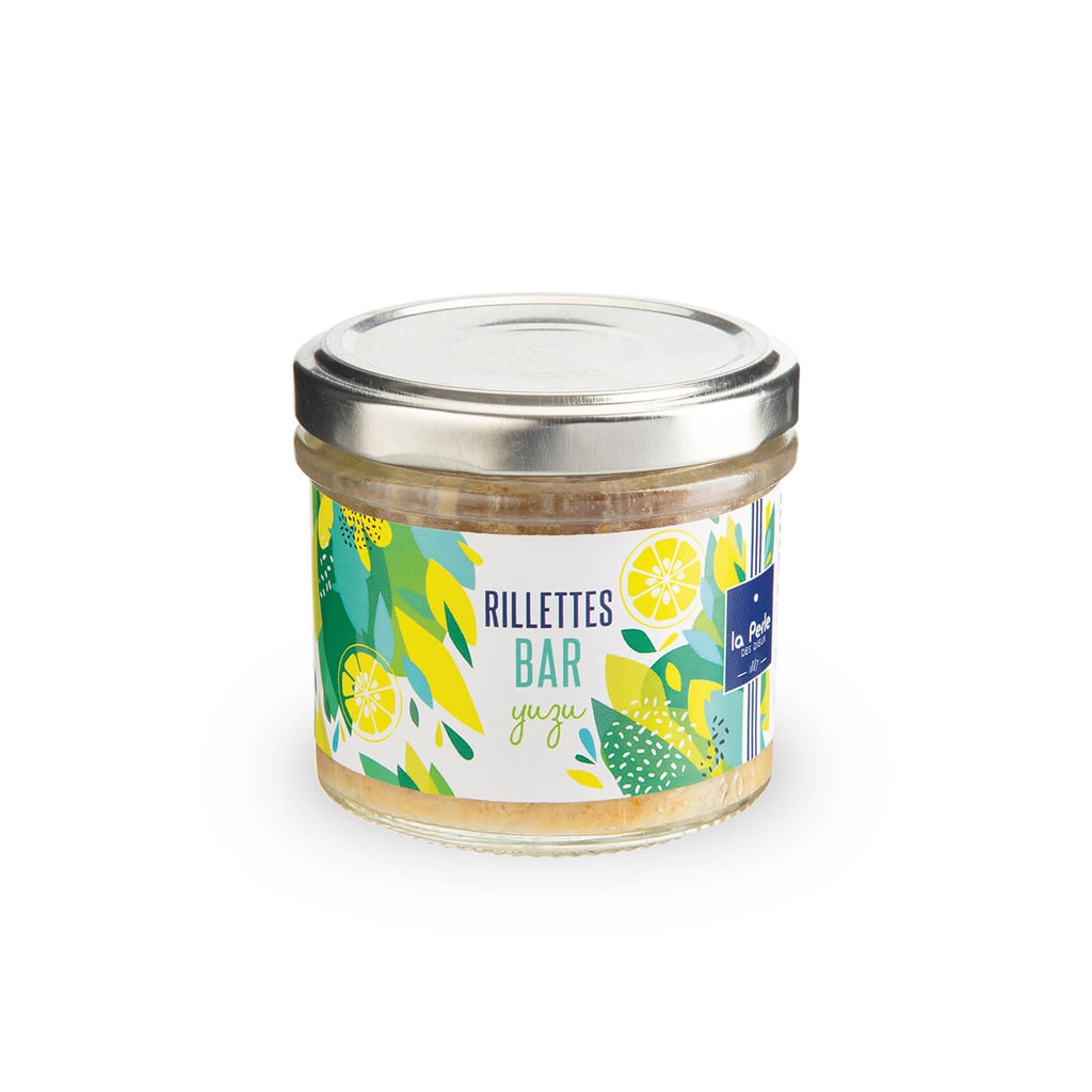 [LPD-ERI005] RILLETTES DE BAR AU YUZU