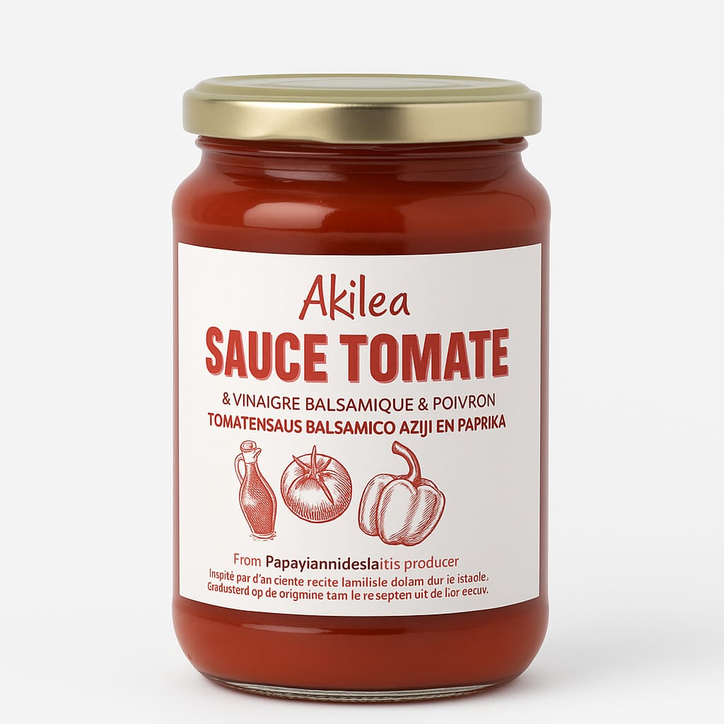 Sauce Tomate poivrons & vinaigre balsamique ( 380 gr)