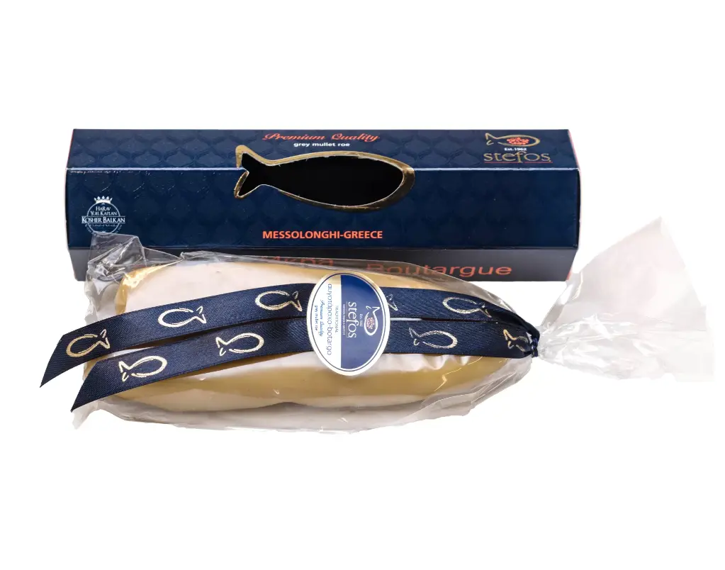 Poutargue Stefos de Messolonghi (oeufs de mulet)