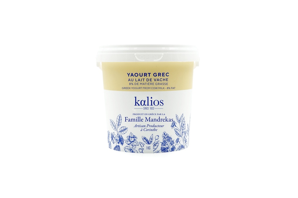 [K-YA-GR] Yaourt Grec 8% MG 1KG 