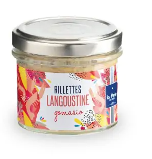 RILLETTES DE LANGOUSTINE AU GOMASIO