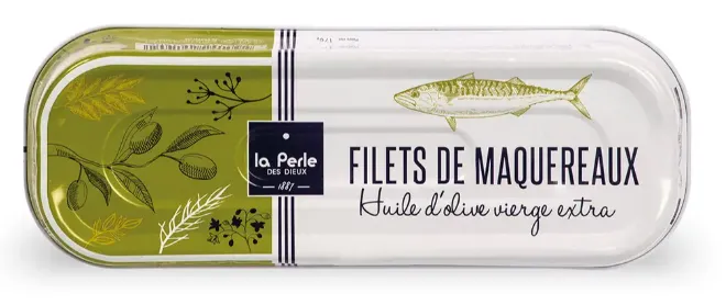 FILET DE MAQUEREAU A L HUILE D OLIVE