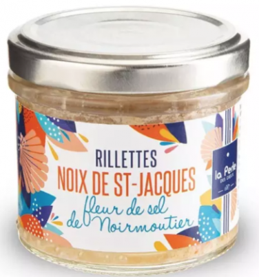 [LPD-ERI007] RILLETTES DE NOIX DE SAINT-JACQUES au sel de Noirmoutier