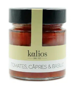 Sauce Tomate Kalios câpres & basilic 220g
